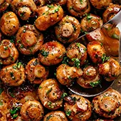 The New Jolly Sailor Garlic Mushrooms