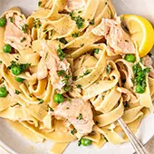 The New Jolly Sailor Salmon Tagliatelle